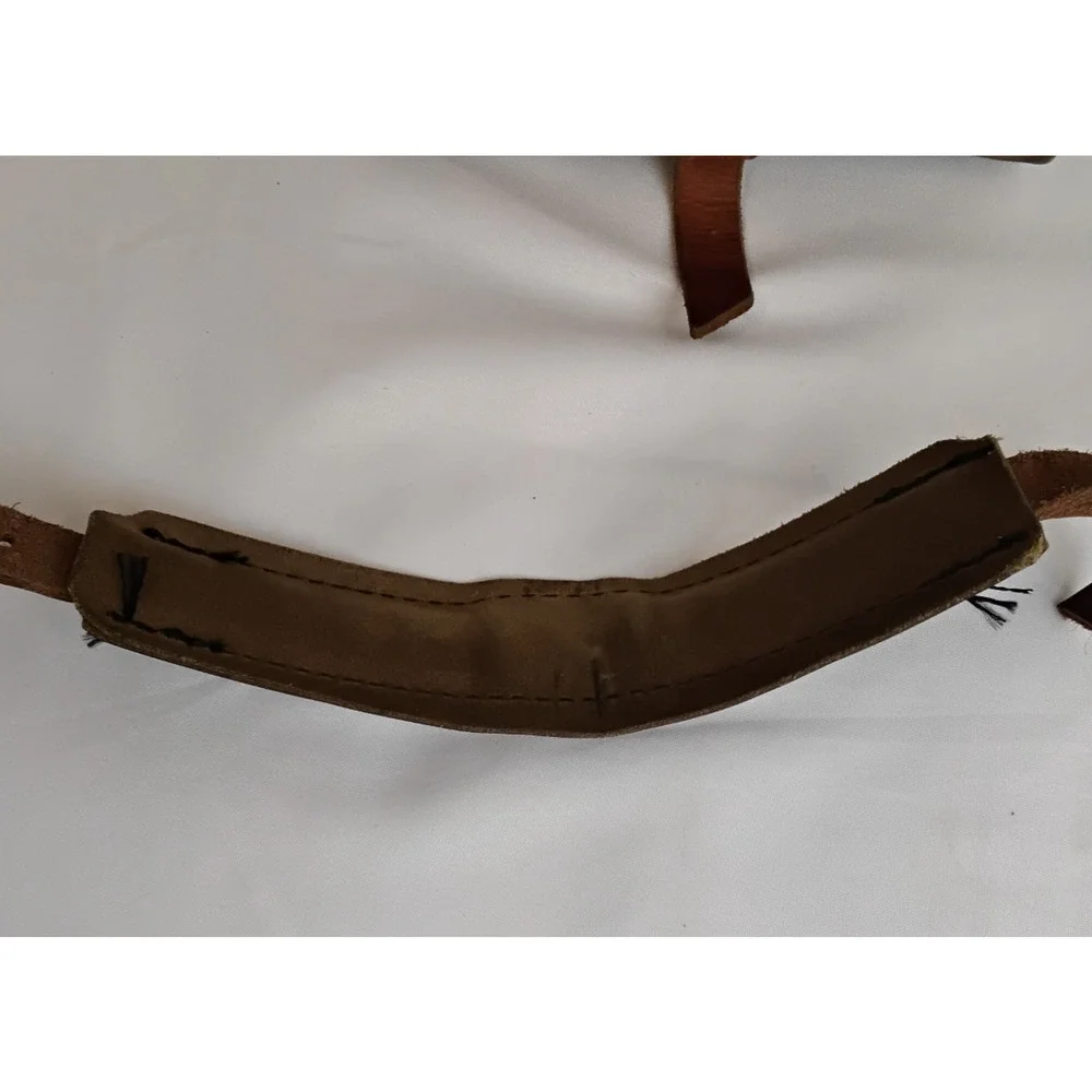 Goertzen Adventure Equipment Leather Field Bag Brown Montana Handmade #J5743